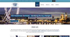 Desktop Screenshot of dqs-uk.com